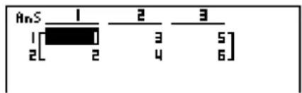 AnS 1 2 3 1 [ ] 3 5 2 [ 2 4 6 ]