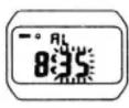 CASIO 587 - Het dagelijks alarm instellen - 2