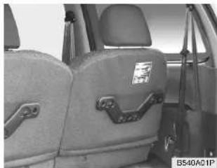 HYUNDAI H-1 Grand Starex (2006) - VEILIGHEIDSGORDELS - 1