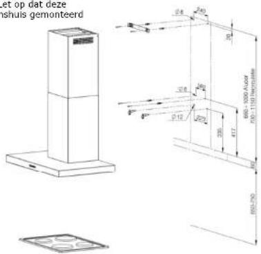 et op dat deze shuis gemonteerd 10.8 240 300 120 200 600 5000 A/00F 700 1100 W/071888 40° 210 335 300-250