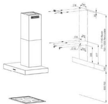 Itho Elan WE 02090 - Motorunit op afstand plaatsen - 3