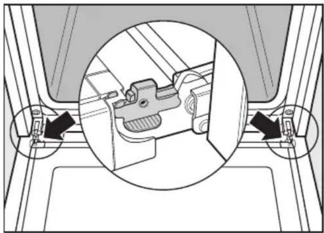 Imperial BDGL5464 - Ovendeur verwijderen - 1