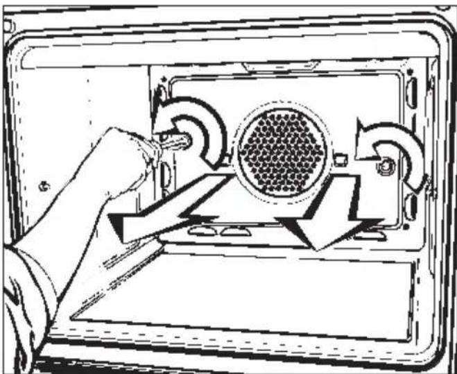 MIELE H 232 E - Achterwand verwijderen - 1