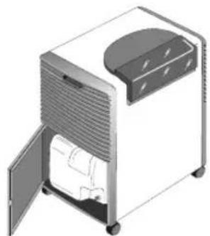 DELONGHI DN400 - a) Afvoeren in de tank - 1
