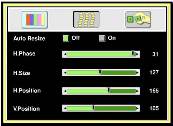 3M MP7630B - Image Menu - 2