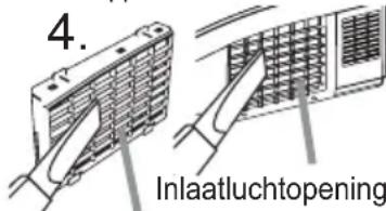 4. Inlaatluchtopening