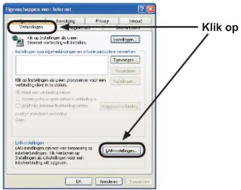Eigenschappen voor Internet Verbindingen Klik op Instellingen als u een Internet-verbinding will installen. Instellingen... Toewangen... Verbinderen Instellingen... Mik op Instellingen als u een proxyserver voor een verbinding dan in te stellen. Nook een verbinding kiezen Riezen giedra zu geen netwerkverbinding is Afd min standoververbinding lizen Stagstaatverbinding Huidige standoververbinding: Geen LAN-instellingen LAN-instellingen zijn niet van toepassing op inbeherbindingen. Klik,herboven op Instellingen als u instellingen voor een inbeherbinding kilt opgeven. LAN-instellingen... OK Annulien Toepassen Klik op