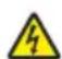 HITACHI ED-AW110NEF - Waarschuwing i.v.m. de lamp - 1