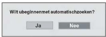 Wilt ubeginnenmet automatischzoeken? Ja Nee