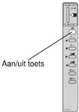 Aan/uit toets