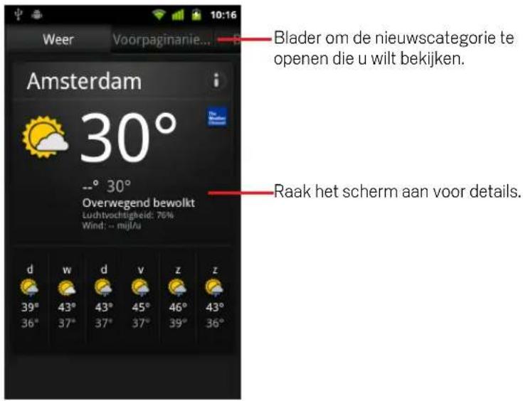 Weer Voorpaginanie... Amsterdam 30° --° 30° Overwegend bewolkt Luchtvochtigheid: 76% Wind: -- mij/u d w d v z z 39° 43° 43° 45° 46° 43° 36° 37° 37° 39° 36° Blader om de nieuwscategorie te openen die u wilt bekijken. Raak het scherm aan voor details.