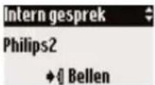 PHILIPS Onis 380 Duo Vox - Intern gesprek (wanneer men de beschikking heeft over ten minste 2 handsets) - 5