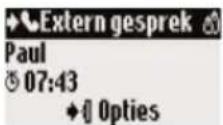 PHILIPS Onis 380 Duo Vox - Intern gesprek (wanneer men de beschikking heeft over ten minste 2 handsets) - 3