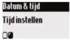 PHILIPS Onis 380 Duo Vox - Datum instellen - 1