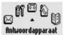PHILIPS Onis 300 Vox - Antwoordapparaat (AA) instellen - 1