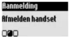 PHILIPS Onis 300 Vox - Een extra handset aanmelden / afmelden - 2