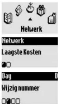 Netwerk Network Laagste Kosten Day Wijzig nummer