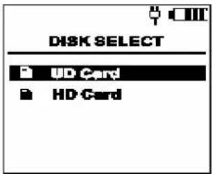 DISK SELECT UD Card HD Card