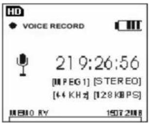HD VOICE RECORD 21 9:26:56 [Ⅲ PEG 1] [STEREO] [4.4 KHz] [128 KBPS] 1000 RY 1507 2008