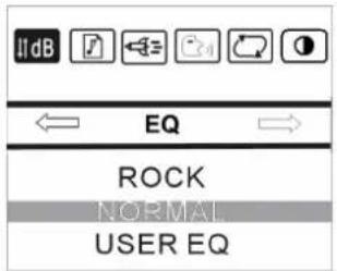 ACER MP330 - Weeigavemenu - 1