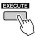 YAMAHA PSR-S550 - Druk op de [EXECUTE]-knop om de data op te slaan. - 1