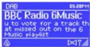 Tiny Audio Stereo Wide - DAB-radiomodus - 1