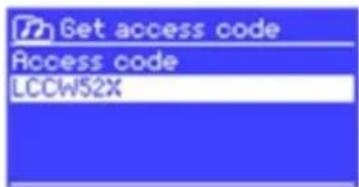 Get access code Access code LCCW52X