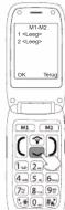 Fysic FM-9260 - CONTACT INSTELLEN ALS M1 OF M2 - 5