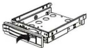 MEDION Erazer P66034 - Inbouwen van een 3,5" harde schijf in een 2,5/3,5" wisselslede. - 1
