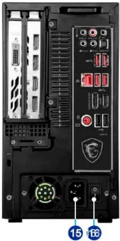 MSI Nightblade MI3 VR7RC-067EU - Achteranzicht - 1