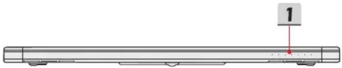 MSI GS73 8RF-020NL - Vooraanzicht - 1