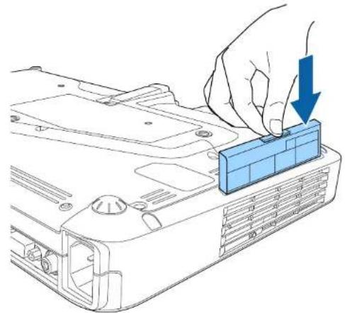 EPSON EB-1781W - Onderhoud van de luchtfilter en ventilatieopeningen - 2