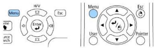 Menu H/V Esc Enter User arch Menu Esc User Pointer