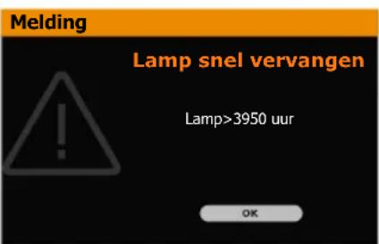 JVC LX-UH1 - De timing van de lampvervanging - 3
