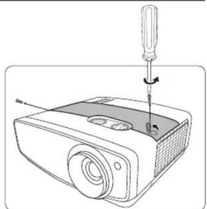 JVC LX-UH1 - De lamp vervangen - 2