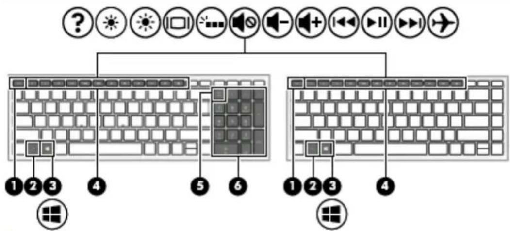 HP 15-bs190nd - Onderdeel Beschrijving - 5