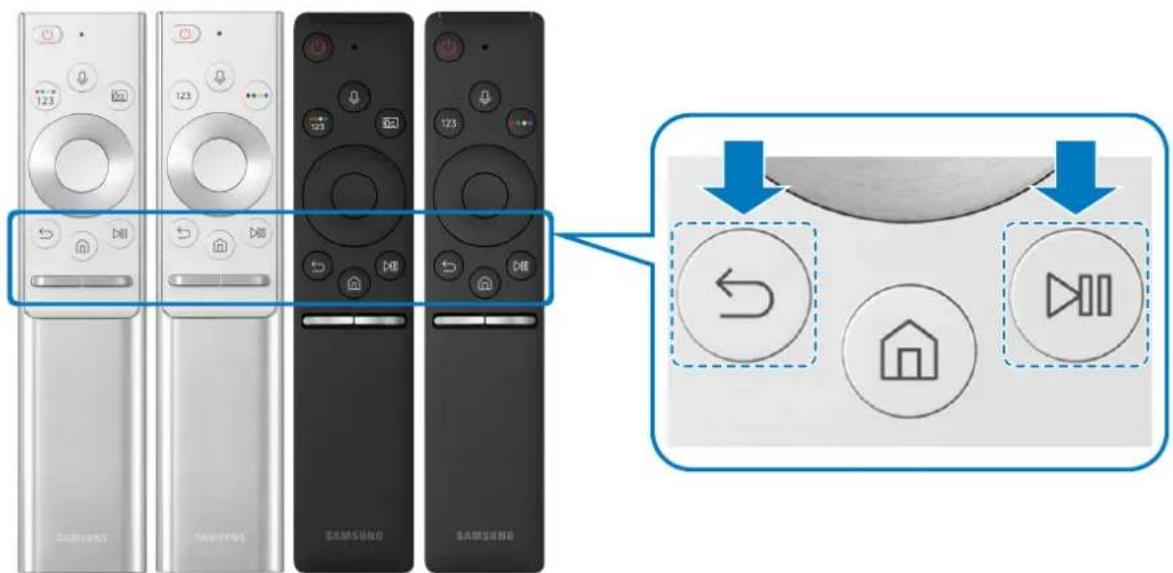 SAMSUNG QLED QE65Q7F (2018) - De Samsung Smart-afstandsbediening aansluiten op de tv - 1