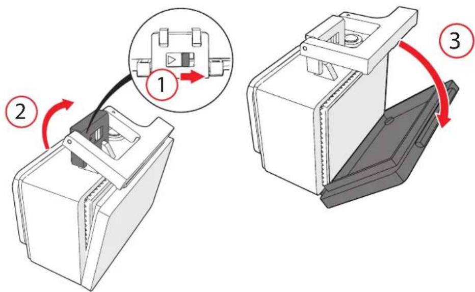 NIKKEI Extreme X8S - De camera in de waterbestendige behuizing plaatsen - 1