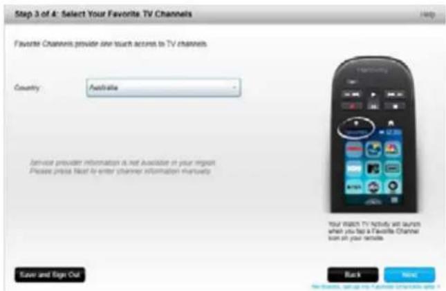 LOGITECH Harmony Ultimate One - Handmatig favorieten instellen - 1
