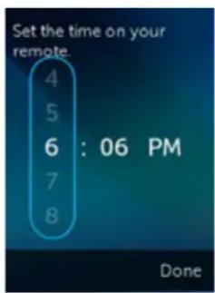 LOGITECH Harmony Ultimate One - Tijd instellen - 1