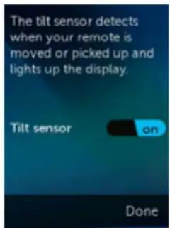 LOGITECH Harmony Ultimate One - Tilt-sensor - 1