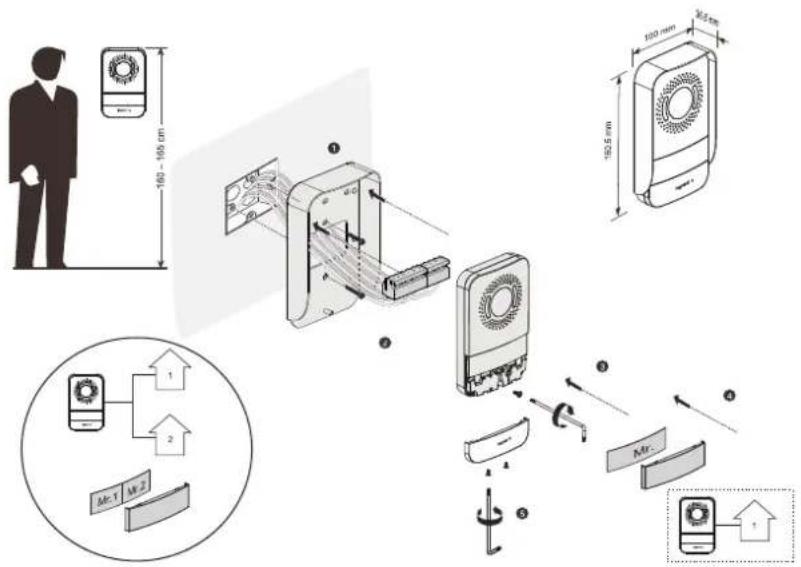 LEGRAND 360 Kit 7 - Installatie buitenpost - 1