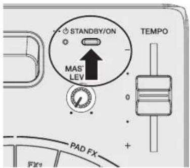 STANDBY/ON MAS LEV TEMPO PAD FX FX