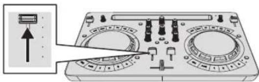 PIONEER DDJ-WeGO4 - Beweeg de kanaalfader van u af. - 1