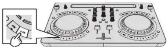 PIONEER DDJ-WeGO4 - Druk op de knop [PLAY/PAUSE▶/II] om het muziekstuk af te spelen. - 1