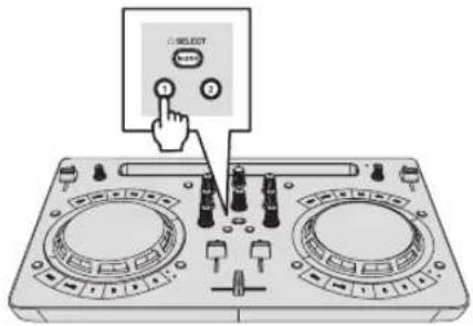 PIONEER DDJ-WeGO4 - Meeluisteren via een hoofdtelefoon - 1
