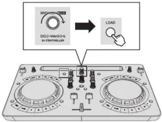 PIONEER DDJ-WeGO4 - Muziekstukken in een deck laden - 1