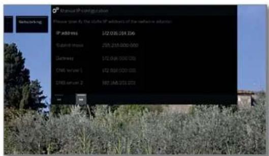 QTM Manual IP Configuration Please scan by the website IP address of the network adjuster IP address 1/2/016/014.036 Subnet mask 255 255-000-000 Balance 172 018 000 030 DNS server 1 172 018 000 030 DNS server 2 192 192 011 073