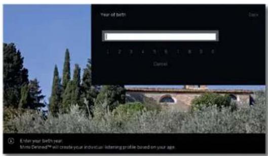 LOEWE Bild 2.55 OLED - Profiel voor Mimi Defined™ maken - 3