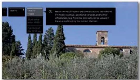 LOEWE Bild 2.55 OLED - Instellingen HbbTV oproepen - 3